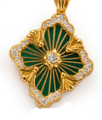 [Liorra] B.C.L BIG SIZE  ENAMEL NECKLACE£¨Various colors£©