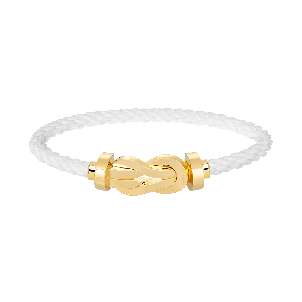 [Liorra]CHANCE LARGE 8 FIGURE BUCKLE NO DIAMOND BRACELET GOLD