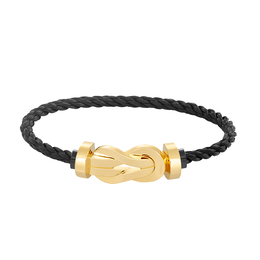 [Liorra]CHANCE LARGE 8 FIGURE BUCKLE NO DIAMOND BRACELET GOLD