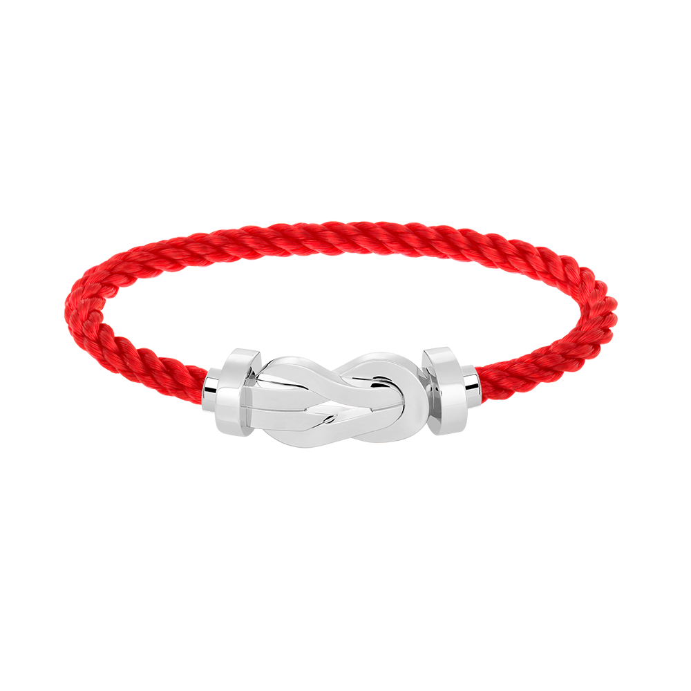 [Liorra]CHANCE LARGE 8 FIGURE BUCKLE NO DIAMOND BRACELET SILVER