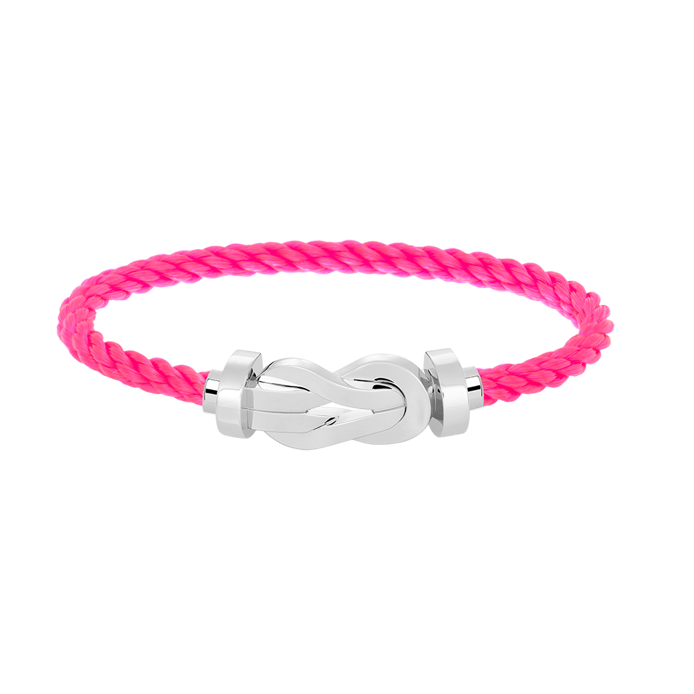 [Liorra]CHANCE LARGE 8 FIGURE BUCKLE NO DIAMOND BRACELET SILVER