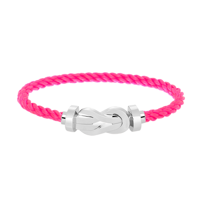 [Liorra]CHANCE LARGE 8 FIGURE BUCKLE NO DIAMOND BRACELET SILVER