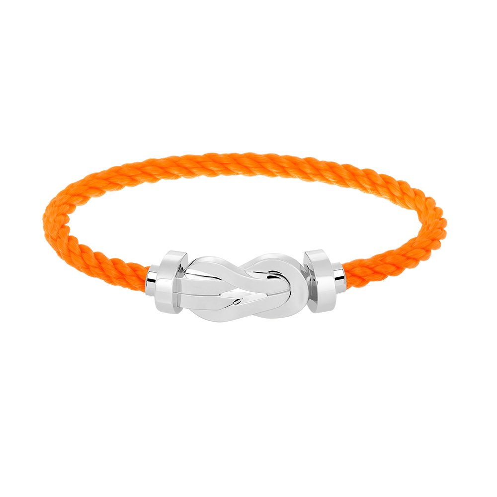 [Liorra]CHANCE LARGE 8 FIGURE BUCKLE NO DIAMOND BRACELET SILVER