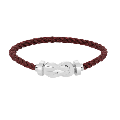 [Liorra]CHANCE LARGE 8 FIGURE BUCKLE NO DIAMOND BRACELET SILVER