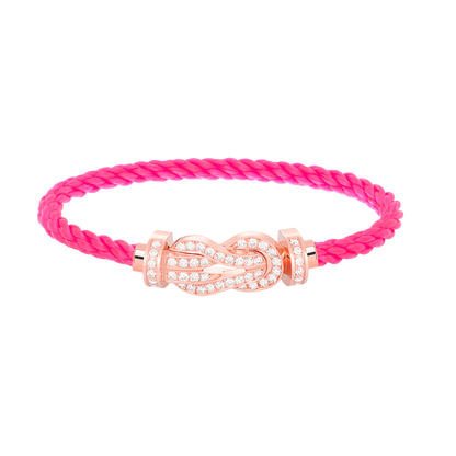 [Liorra]CHANCE LARGE 8 FIGURE BUCKLE FULL DIAMOND BRACELET Liorra GOLD