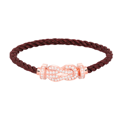 [Liorra]CHANCE LARGE 8 FIGURE BUCKLE FULL DIAMOND BRACELET Liorra GOLD