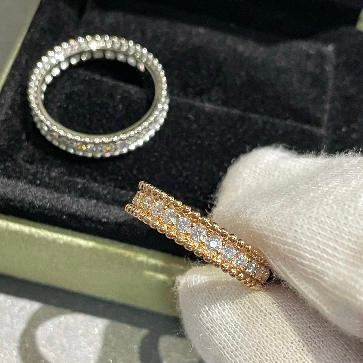 [Liorra]PERLEE DIAMOND SILVER RING