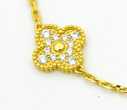 [Liorra] CLOVER 5 MOTIF LASER BRACELET COLLECTION