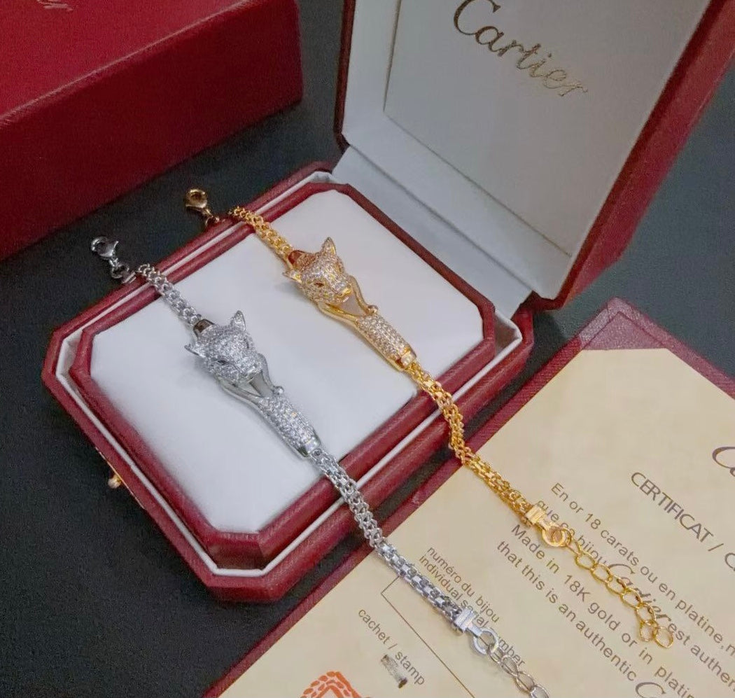 [Liorra Jewelry] PANTHERE  BRACELET DIAMONDS