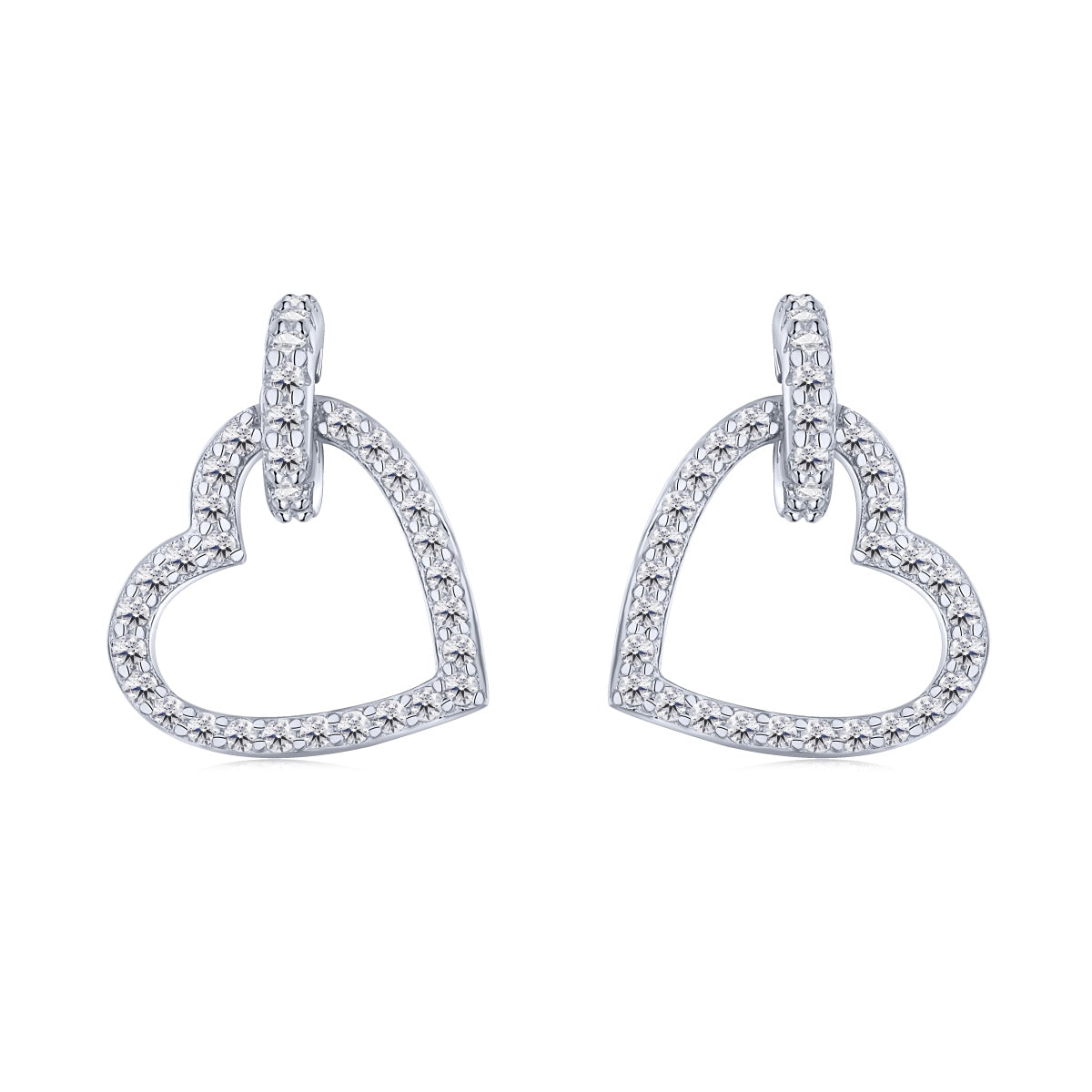 [Tonmkive Jewelry]Dainty Heart Shape Earrings