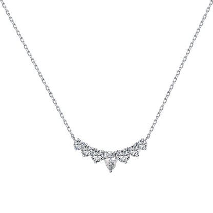 [Tonmkive Jewelry]Dainty Colorful Heart Necklace