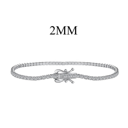 [Tonmkive Jewelry]Radiant Colorful Round Cut Party Bracelet