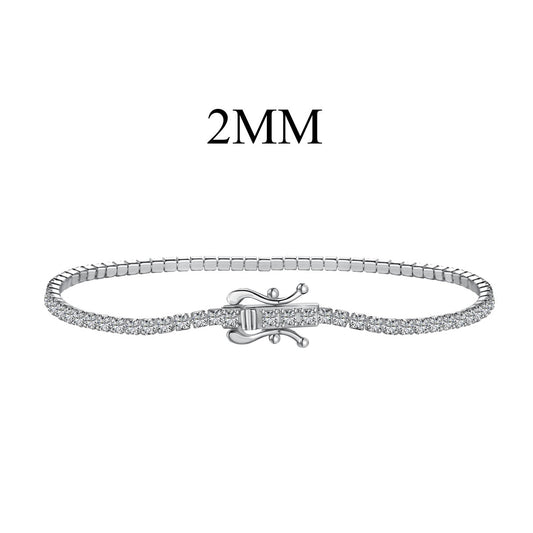 [Tonmkive Jewelry]Radiant Colorful Round Cut Party Bracelet