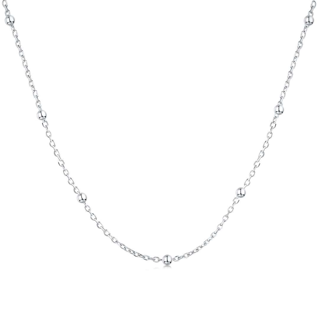[Tonmkive Jewelry]Small Bead Clavicle Chain Simple Necklace