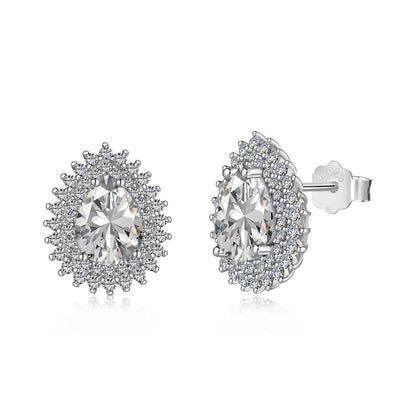[Tonmkive Jewelry]Delicate Gorgeous Pear Cut Daily Earrings
