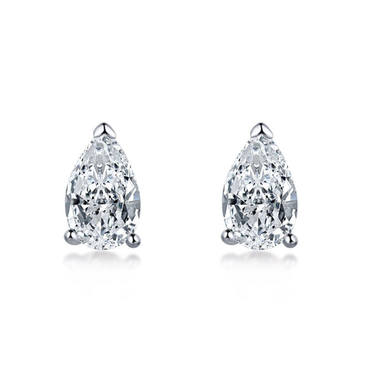 [Tonmkive Jewelry]Ornate Water Drop Shape Earrings