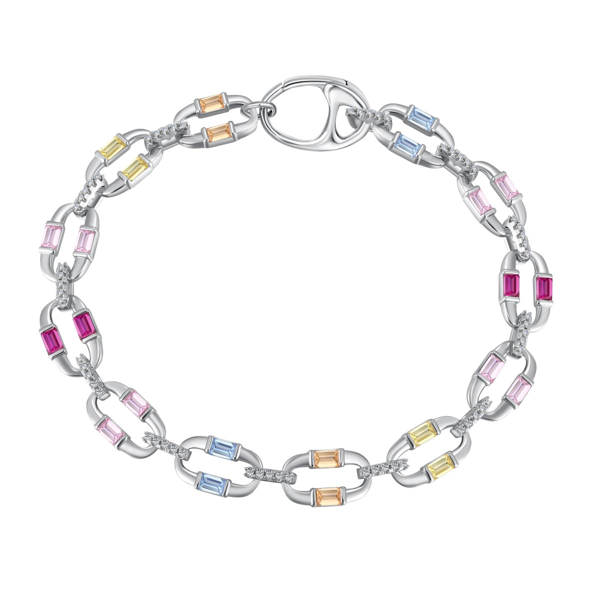 [Tonmkive Jewelry]Dazzling Colorful Daily Bracelet