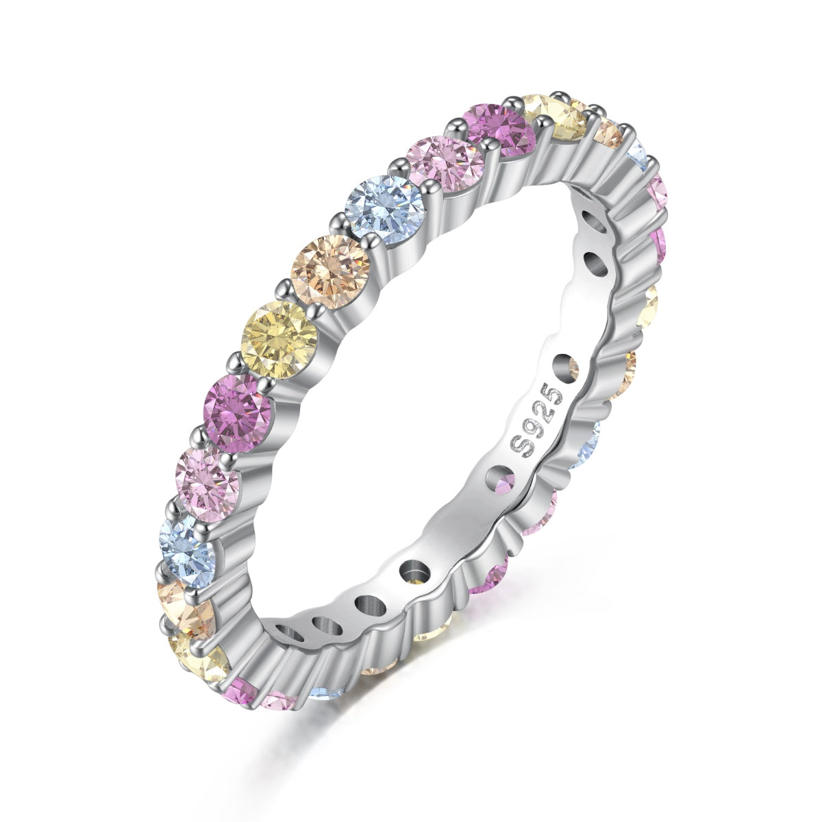 [Tonmkive Jewelry]Elegant Vivid Round Cut Daily Ring