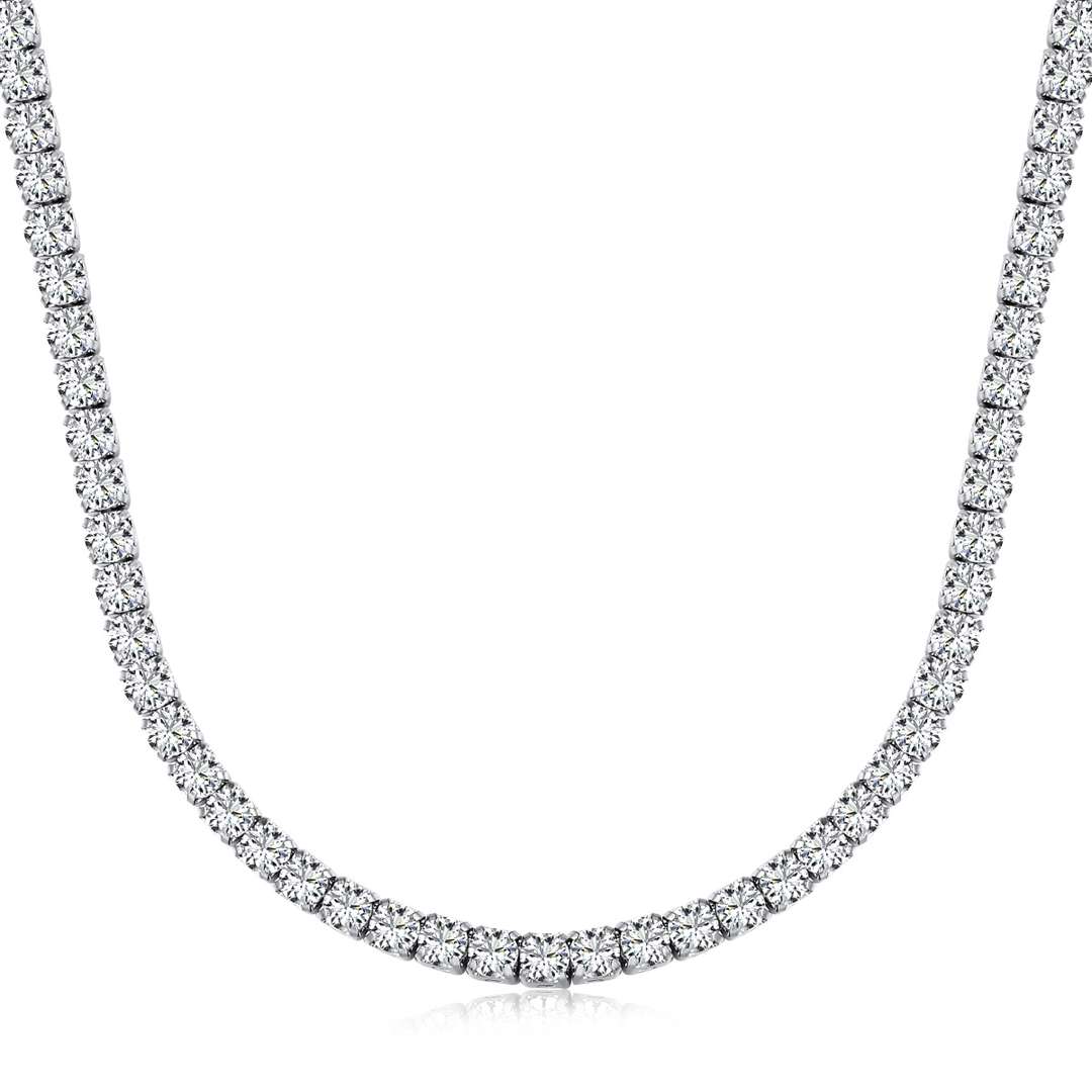 [Tonmkive Jewelry]Elegant Tennis Chain Necklace