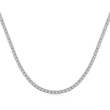 [Tonmkive Jewelry]Elegant Tennis Chain Necklace