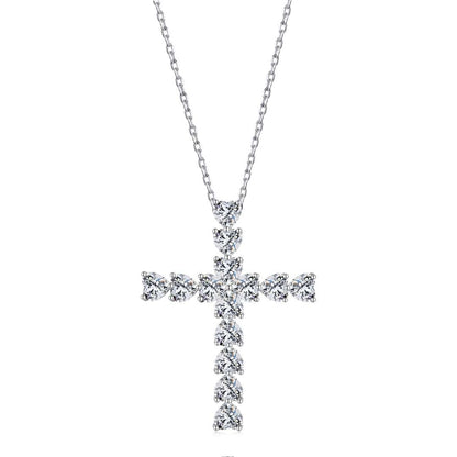 [Tonmkive Jewelry]Radiant Cross Shape Necklace