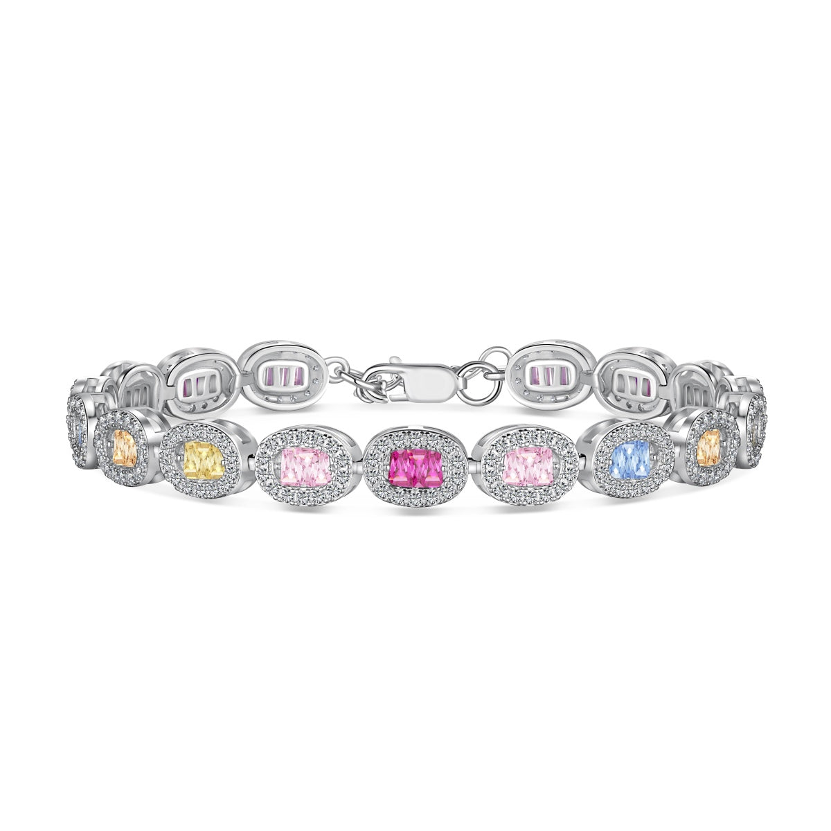 [Tonmkive Jewelry]Exquisite Ornate Emerald Cut Daily Bracelet