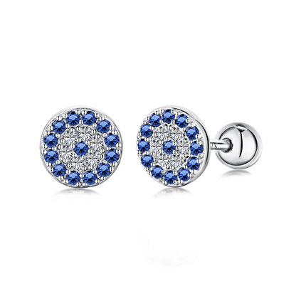 [Tonmkive Jewelry]Devil's Eye Ear Bone Nail Earrings