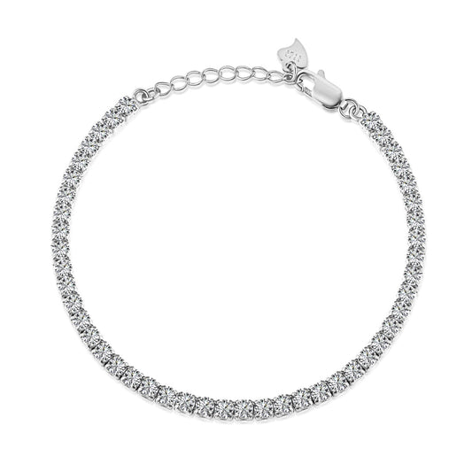 [Tonmkive Jewelry]Sparkling Round Cut Daily Bracelet