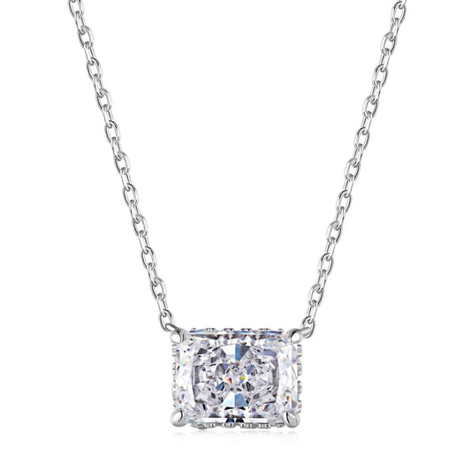 [Tonmkive Jewelry]Luxurious Square Shape Colorful Necalack