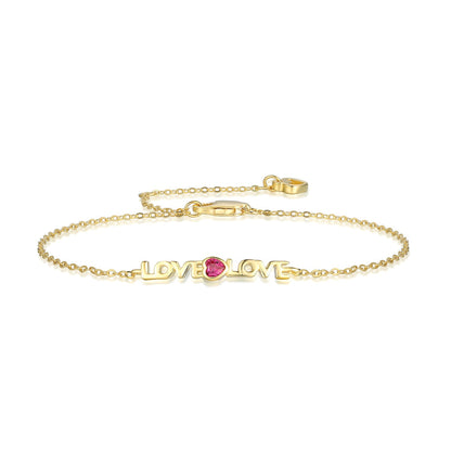 [Tonmkive Jewelry]Romantic Heart Shape Lover Bracelet