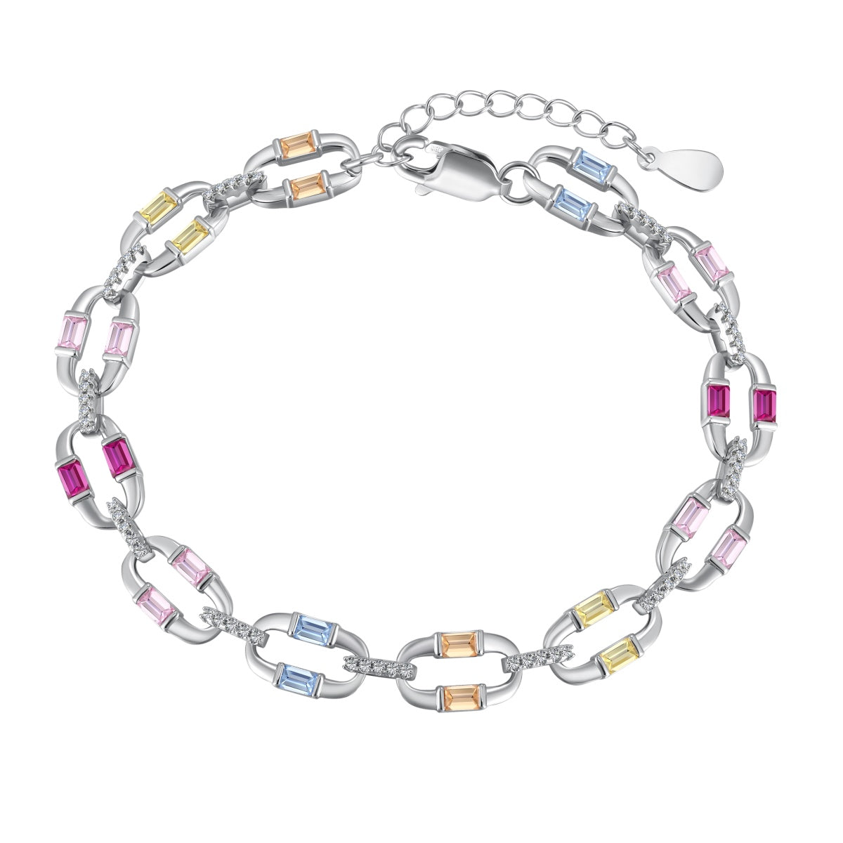 [Tonmkive Jewelry]Dazzling Colorful Daily Bracelet