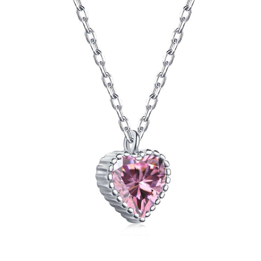 [Tonmkive Jewelry]Ornate Heart Shape Necklace