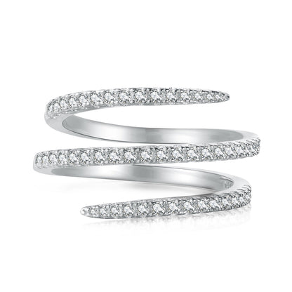[Tonmkive Jewelry]Unique Vibrant Entangle Daily Ring