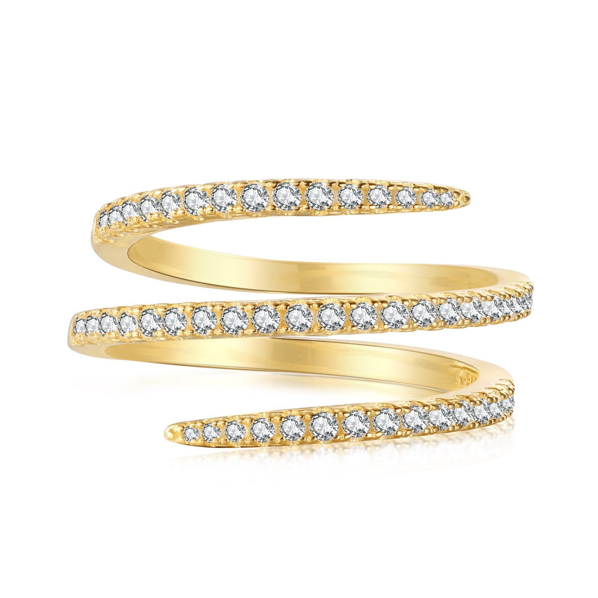 [Tonmkive Jewelry]Unique Vibrant Entangle Daily Ring