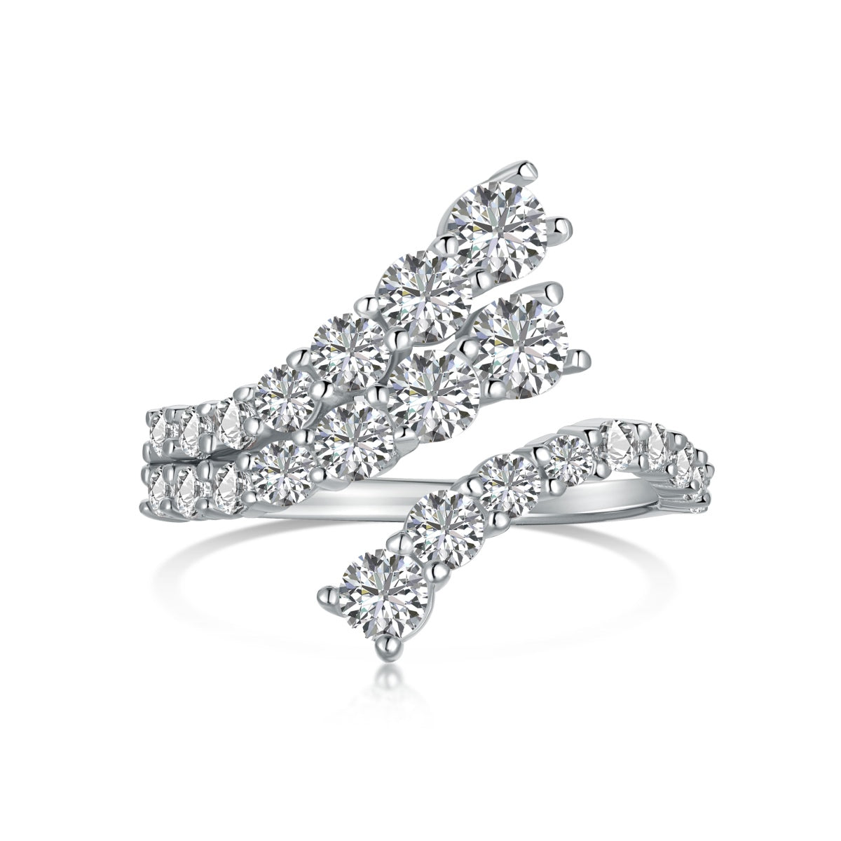 [Tonmkive Jewelry]Unique Vivid Snake Shape Daily Ring