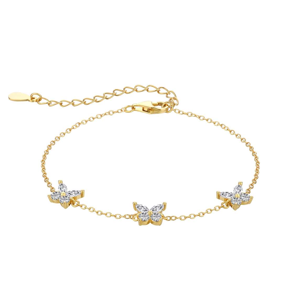 [Tonmkive Jewelry]Radiant Butterfly Shape Necklace