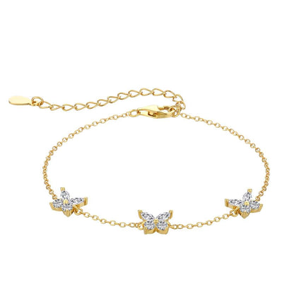 [Tonmkive Jewelry]Radiant Butterfly Shape Necklace