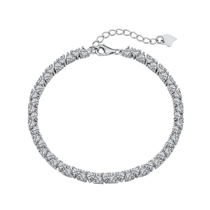 [Tonmkive Jewelry]Dazzling Romantic Heart Shape Lover Bracelet