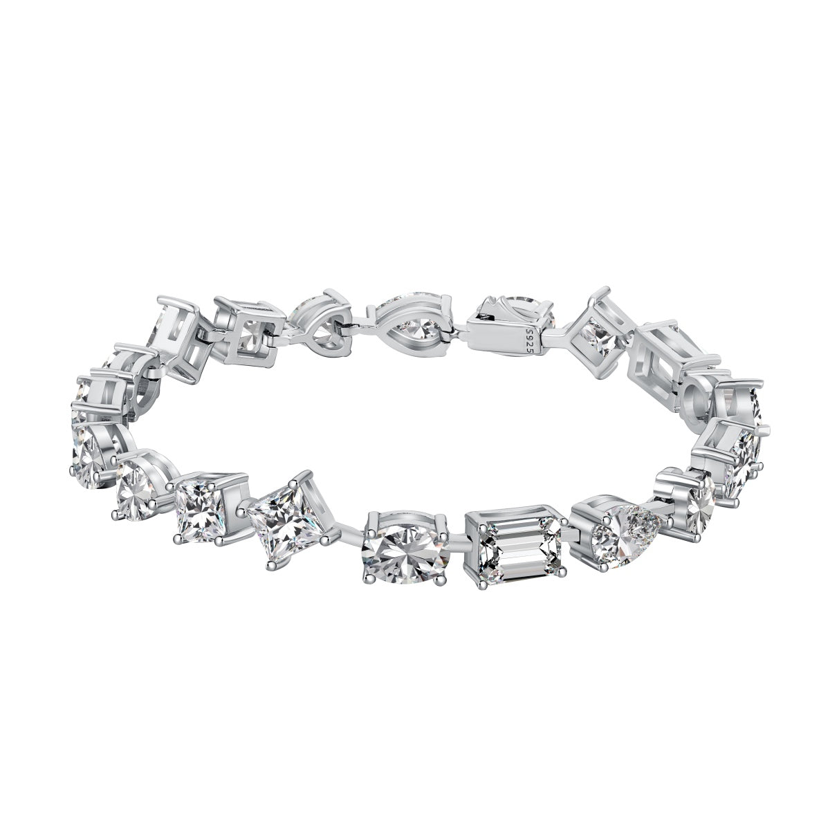 [Tonmkive Jewelry]Unique Exquisite Multi Cut Daily Bracelet