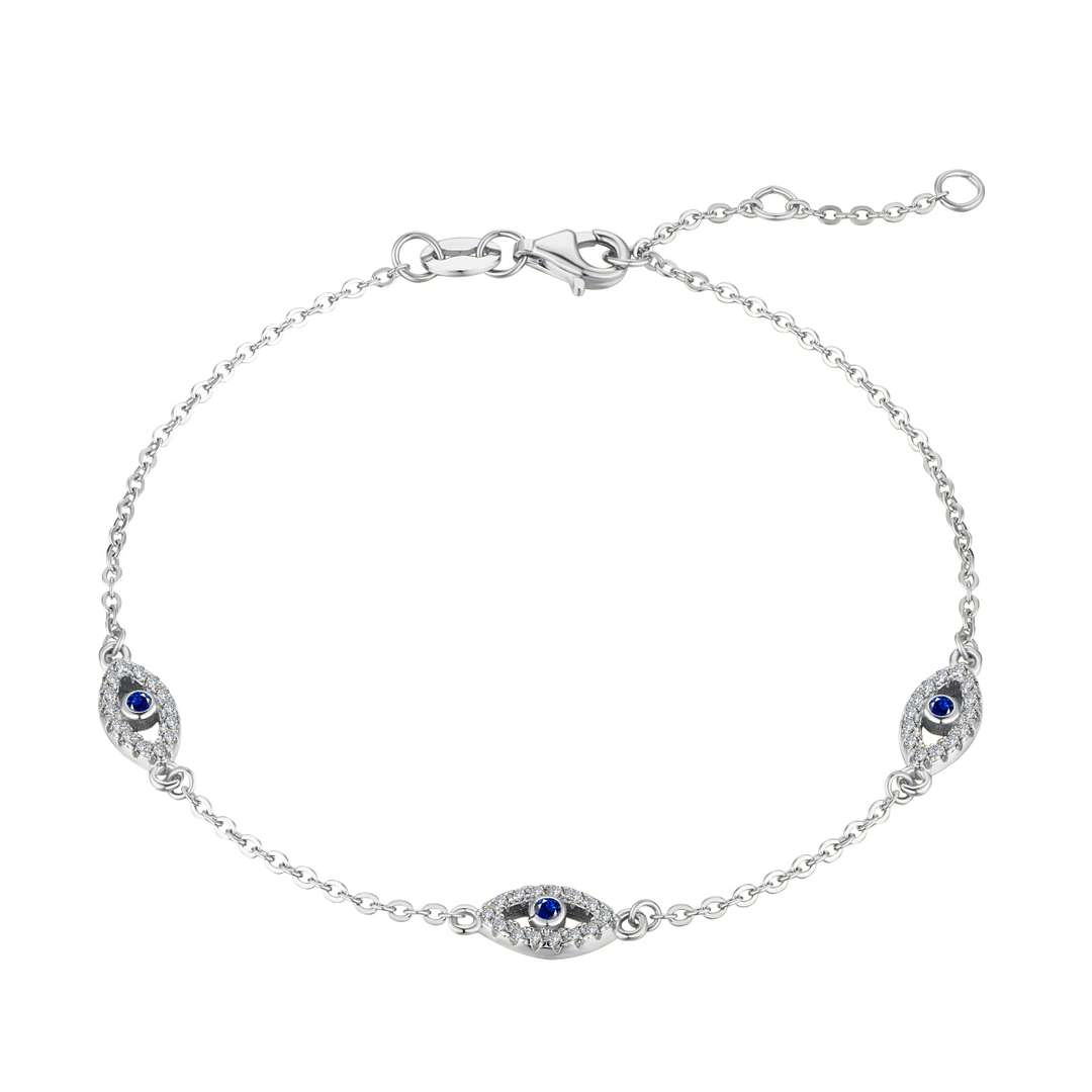 [Tonmkive Jewelry]Evil Eye Shape Pendent Necklace
