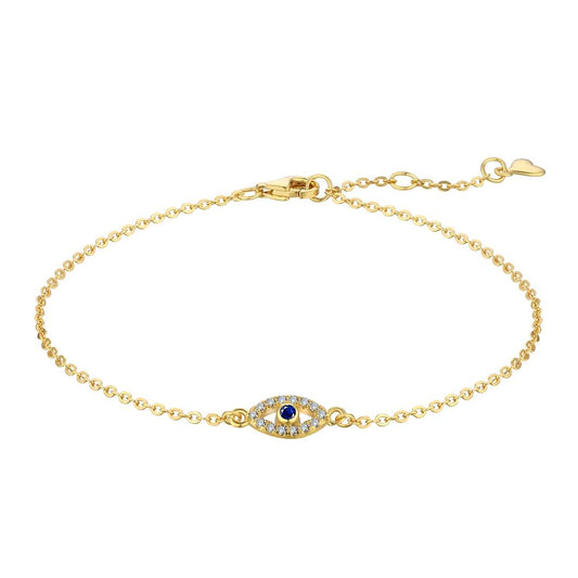 [Tonmkive Jewelry]Evil Eye Shape Necklace