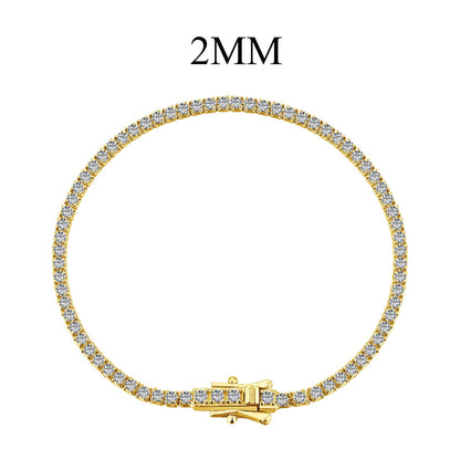 [Tonmkive Jewelry]Radiant Colorful Round Cut Party Bracelet