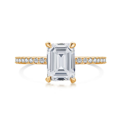 [Tonmkive Jewelry]2.0 Carat Scintillating Ornate Radiant Cut Party Ring