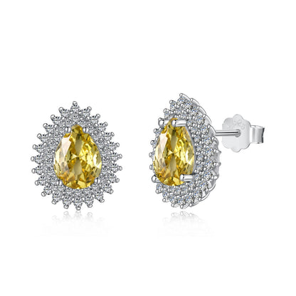 [Tonmkive Jewelry]Delicate Gorgeous Pear Cut Daily Earrings