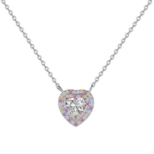 [Tonmkive Jewelry]Exquisite Heart Shape Necklace