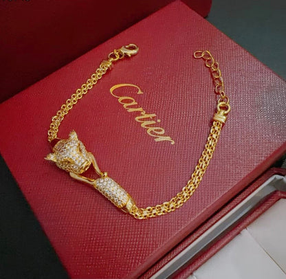 [Liorra Jewelry] PANTHERE  BRACELET DIAMONDS