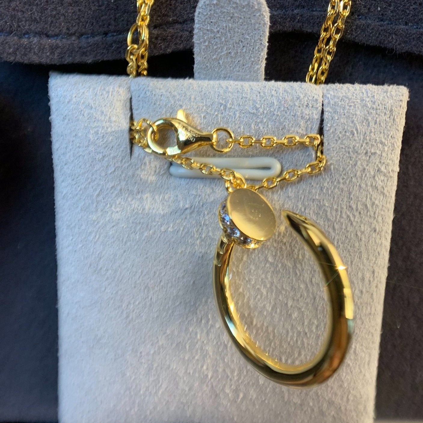 [Liorra]JUSTE NECKLACE GOLD DIAMONDS
