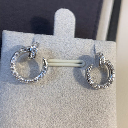 [Liorra]JUSTE EARRINGS SILVER DIAMONDS