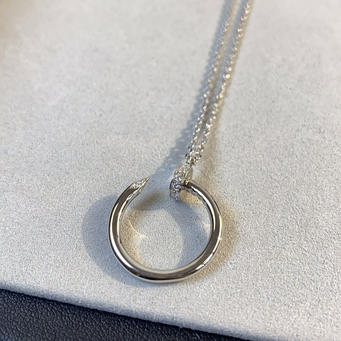 [Liorra]JUSTE NECKLACE SILVER