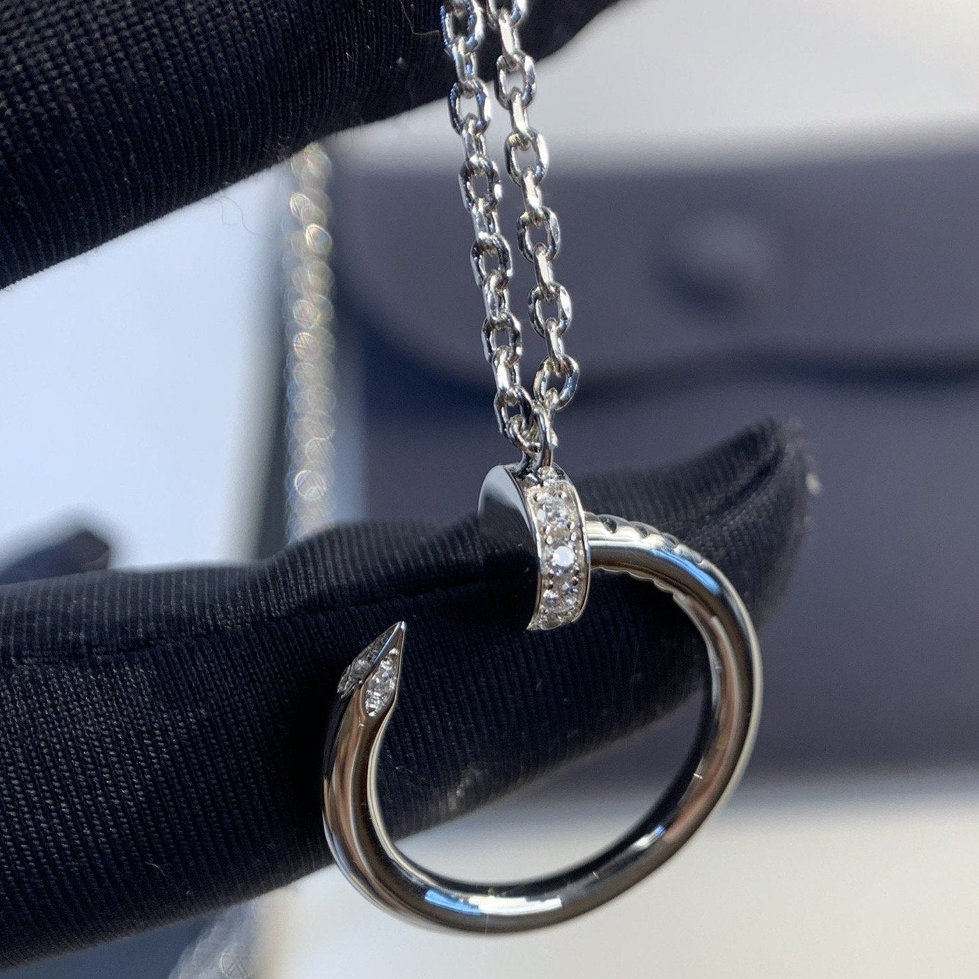 [Liorra]JUSTE NECKLACE SILVER